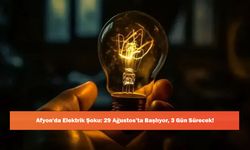 Afyon'da Elektrik Şoku: 29 Ağustos’ta Başlıyor, 3 Gün Sürecek!
