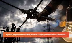 Afyon'da 4 Ağustos'ta Elektrikler Kesilecek: Hangi İlçe ve Mahalleler Etkilenecek?