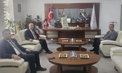 Milletvekili Taytak ve Başkan Kahveci’den yeni İl Milli Eğitim Müdürü Altınkaynak’a ziyaret