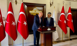 TBMM Başkanı Kurtulmuş Vali Aktaş'ı ziyaret etti