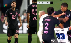 Messi golünü attı, maçın sonunda ortalık karıştı
