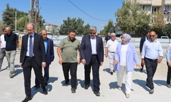 İscehisar’da kapalı pazaryeri çalışmaları sürüyor