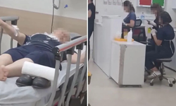 Devlet Hastanesi'nde akılalmaz olay! Hasta yardım beklerken...