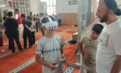 Şuhut'ta Kur'an kursu öğrencileri "Dijital Köprüler" projesiyle buluştu
