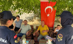 Jandarmadan İhsaniye'de farkındalık seferberliği: KADES ve şiddetle mücadele anlatıldı