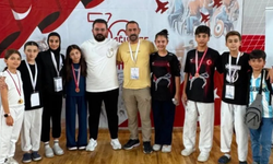 Erkmen’in genç taekwondocularından Kütahya’da dikkat çeken başarı