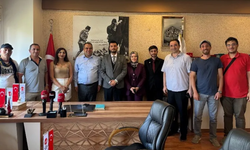 Anahtar Parti Gençlik Kolları'ndan Afyon Gazeteciler Cemiyeti'ne ziyaret