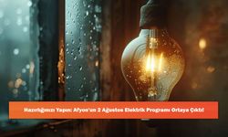 Hazırlığınızı Yapın: Afyon'un 2 Ağustos Elektrik Programı Ortaya Çıktı!