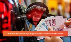 Motorinde Beklenmedik Fiyat Değişimi: İndirim Kararı Sürücüleri Sevindirdi!