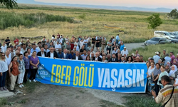 Eber Gölü için güç birliği: 125 sivil toplum kuruluşu aynı çağrıda buluştu