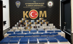 Dinar’da başarılı operasyon: Bin paket kaçak sigara ve binlerce makaron ele geçirildi