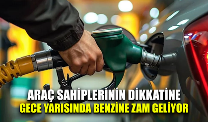 Gece yarısından itibaren benzine 1 lira 81 kuruş zam uygulanacak