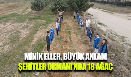 Başmakçı’nın öğrencilerinden Çanakkale Zaferi’ne anlamlı anma