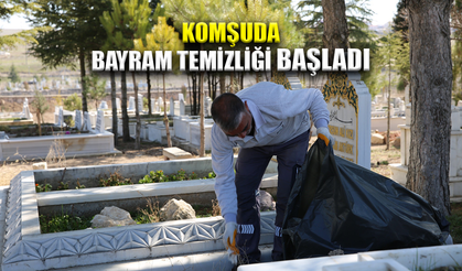 Komşuda Bayram Temizliği Başladı