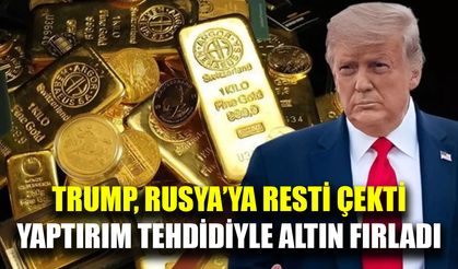 Yaptırım tehdidi ve enflasyon beklentisi altını etkiledi