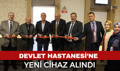 Afyonkarahisar Devlet Hastanesine Yeni Cihaz