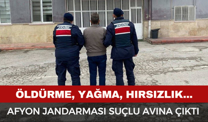 Afyon Jandarması Suçlu Avına Çıktı!