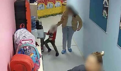 Anaokulunda skandal! Görüntüler ortaya çıktı, öğretmenin cezası belli oldu