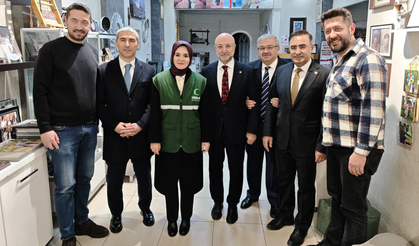 Bakan Göktaş ve AK Parti Milletvekilleri Afyon Esnafı İle Buluştu