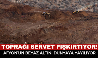 Toprağı Servet Fışkırtıyor! Afyon’un Beyaz Altını Dünyaya Yayılıyor