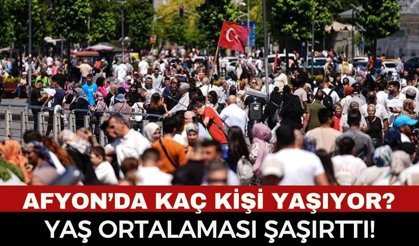 Afyonkarahisar’ın Yaş Ortalaması Belli Oldu: Müdür Tanyeri Güncel Rakamları Açıkladı! Afyon'un Nüfusu Kaç?