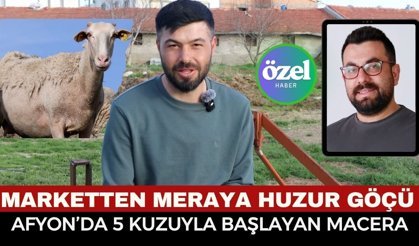Afyon'da Genç Girişimcinin Başarı Hikayesi... Asgari Ücretli Çalışmaktansa, 5 Koyunla Kendi İşini Kurdu
