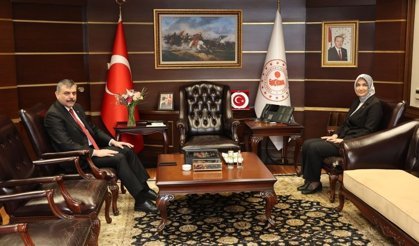 Bakan Çiftçi’den Bakan Yardımcısı Yiğitbaşı’na Ziyaret