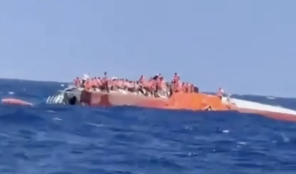 Girne açıklarında feribot dehşeti! 267 kişiyi taşıyan gemi battı, can kaybı var