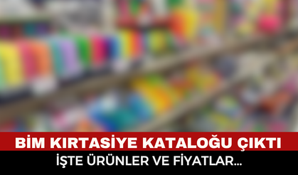BİM 2026 Kırtasiye Ürünleri Kataloğu Çıktı: 23 Ağustos Pazar BİM Kırtasiye Kataloğu Fiyatlar ve Ürünler