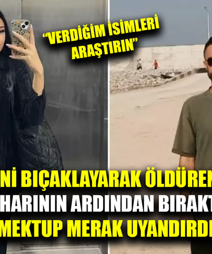 Kız arkadaşını öldürüp hayatına son vermişti, bıraktığı mektup merak uyandırdı