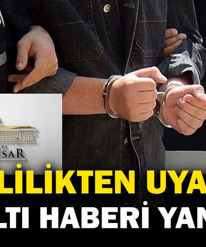 Afyonkarahisar Valiliği’nden Gözaltı ve Dezenformasyon Açıklaması