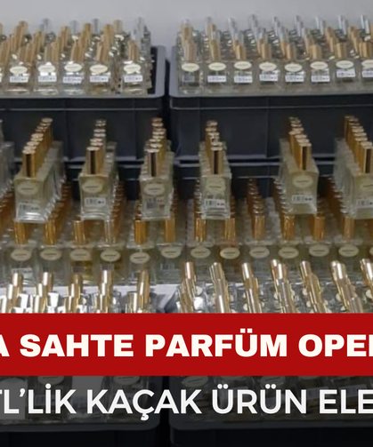 Afyon’da Sahte Parfüm Operasyonu