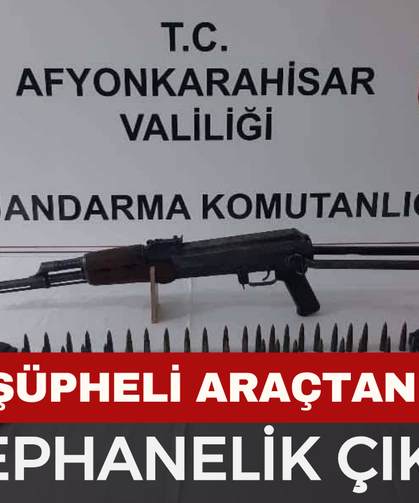 Afyon'da Araç İçindeki Cephanelik Yakalandı