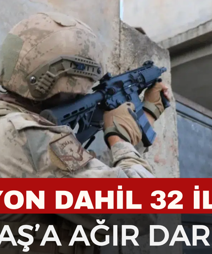 Afyonkarahisar Dahil 32 İlde Büyük Operasyon