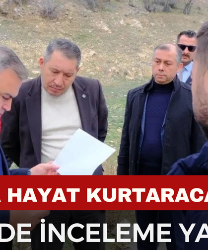 Dinar Suçıkan’da Hayat Kurtaracak Proje