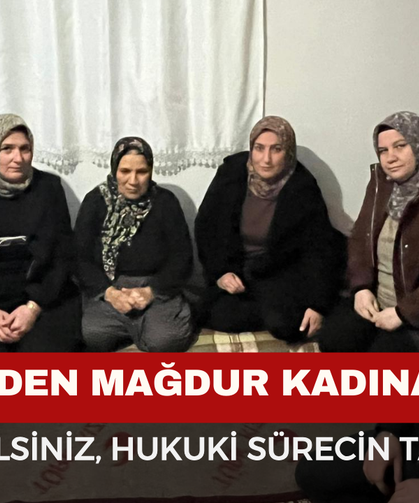 İYİ Parti’den Mağdur Kadına Destek Ziyareti
