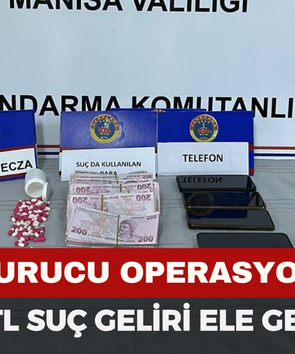 Jandarma 145 bin TL suç geliri ele geçirdi