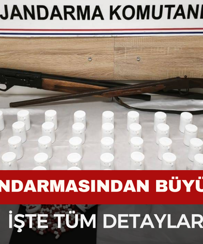 Afyon’da Jandarmadan Zehir Operasyonu, Afyon Jandarması Ne Ele Geçirdi?