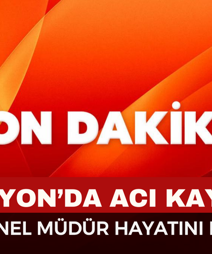 Afyon'da eski Genel Müdür Vefat Etti
