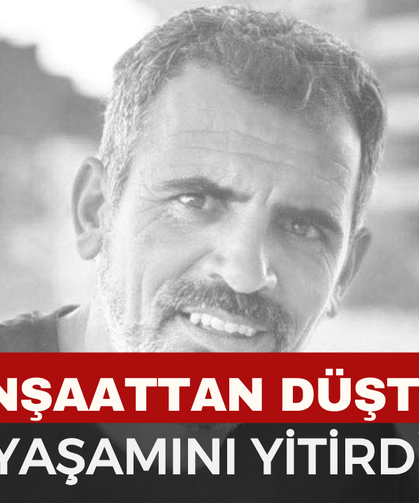 İnşaatta Yaşanan Acı Son Olay