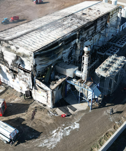 Afyon'da Korkutan Yangın Kontrol Altına Alındı