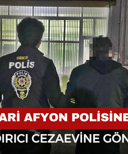 Afyon’da Nitelikli Dolandırıcıya Polis Darbesi