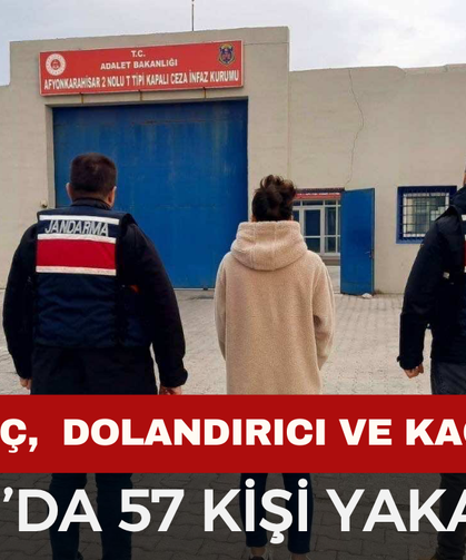 Afyonkarahisar’da Suçlulara Darbe