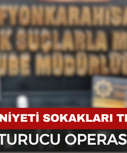 Afyon’da Zehir Tacirlerine Darbe: Sokak Satıcılarına Yönelik Operasyonda 1 Tutuklama!