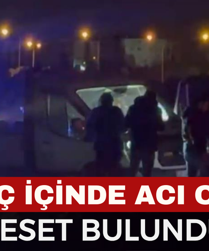 Araç içinde ceset bulundu