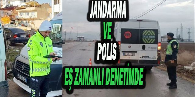 Sandıklı’da Emniyet Ve Jandarmadan Ortak Denetim