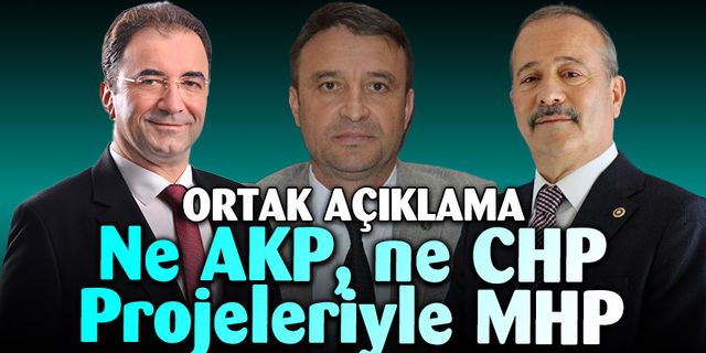 Ne AKP, ne CHP Projeleriyle MHP