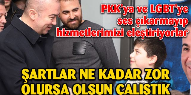 Uluçay, “Muhalefet milletvekilleri ne PKK’ya ne de LGBT’ye tek kelime söylemiyor”