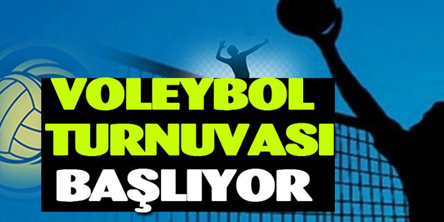 Afyon'da Voleybol Turnuvası Başlıyor!