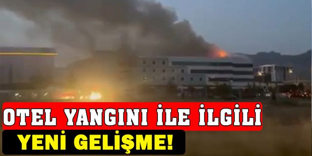 Afyonkarahisar'da otel yangınında dumandan etkilenenler taburcu edildi